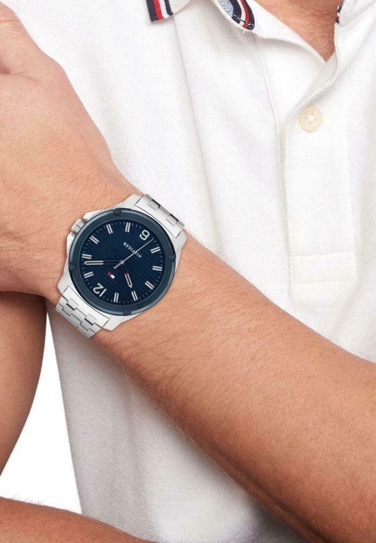 

Часы Jason Tommy Hilfiger, цвет silver-coloured