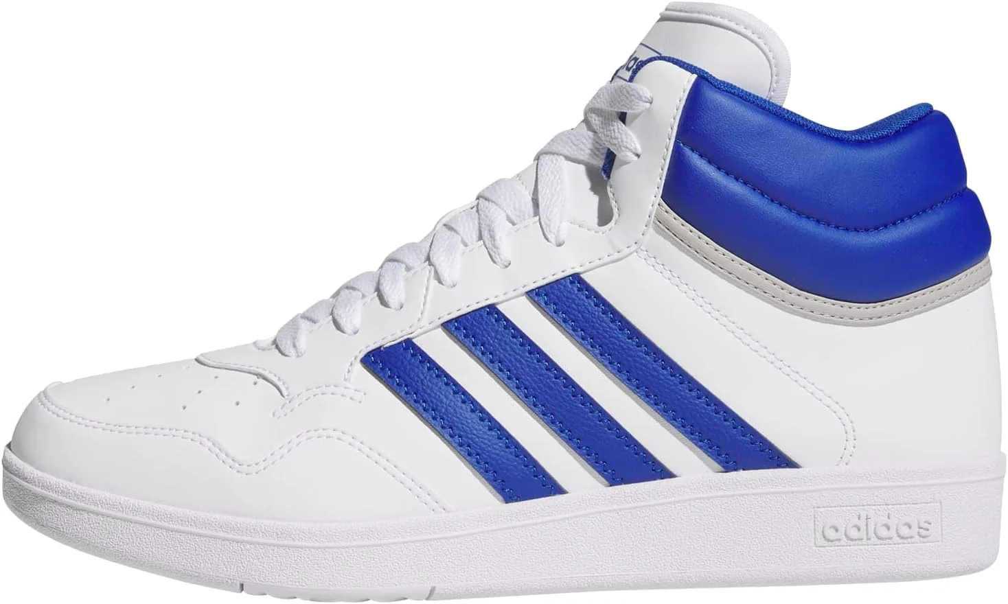 

Adidas Unisex-Adult Hoops 4.0 Mid Top, синий серый