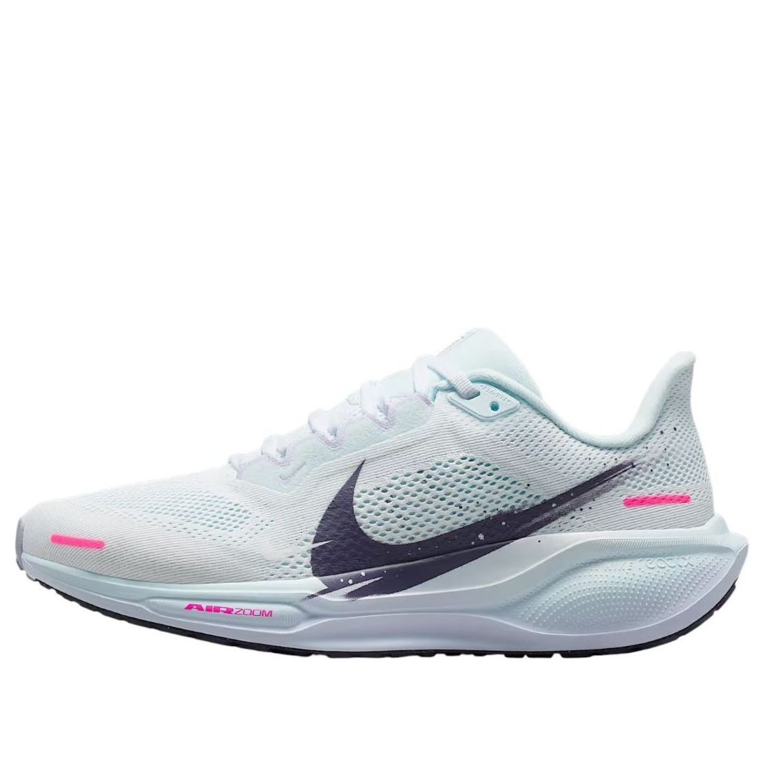 Кроссовки (WMNS) Nike Air Zoom Pegasus 41 'White Dark Raisin Glacier Blue Hyper Pink'