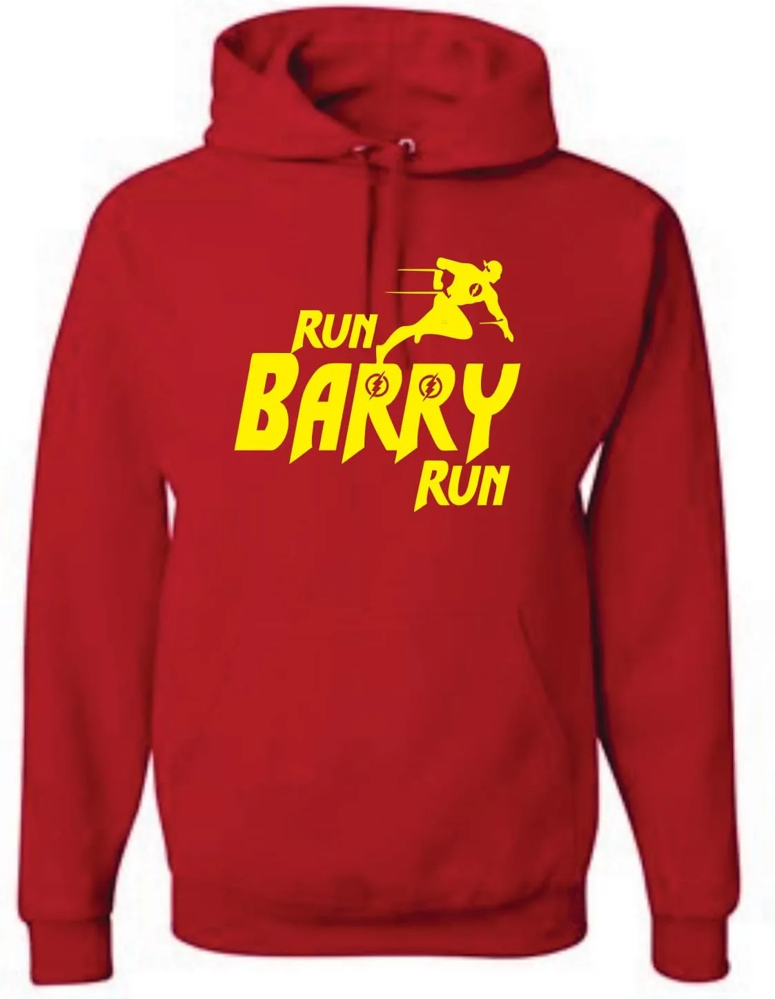 

Толстовка The Flash Run Barry Run Unisex Red Creative Soul