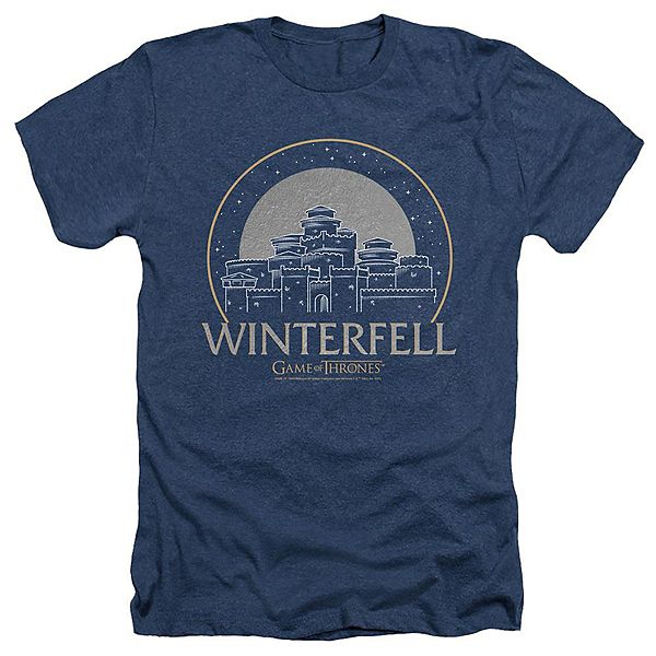 

Футболка Game of Thrones Winterfell Adult Heather Licensed Character