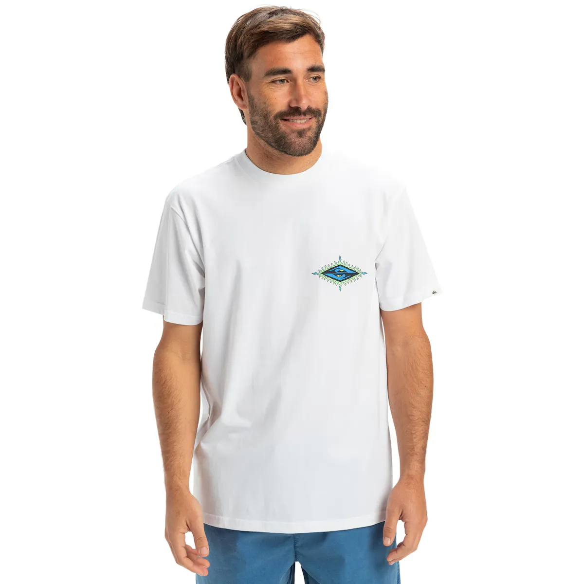 

Мужская футболка Quiksilver EV Beach Blast, белый