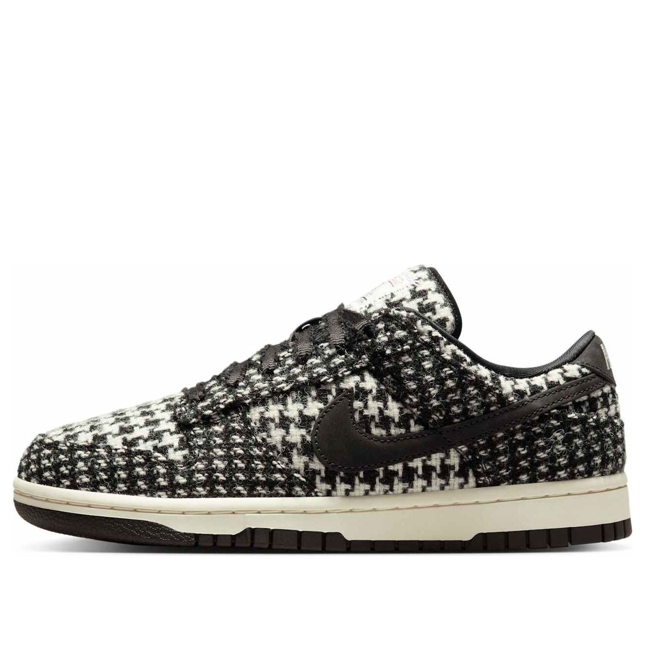 Кроссовки (WMNS) Nike x Harris Tweed Dunk Low 'White Black'