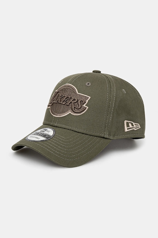 

Хлопковая кепка с козырьком New Era, зеленый