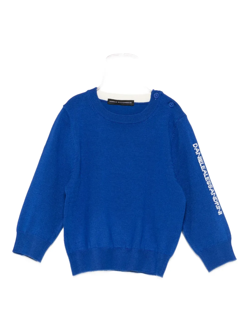 

Шерстяной свитер Daniele Alessandrini Kids, синий