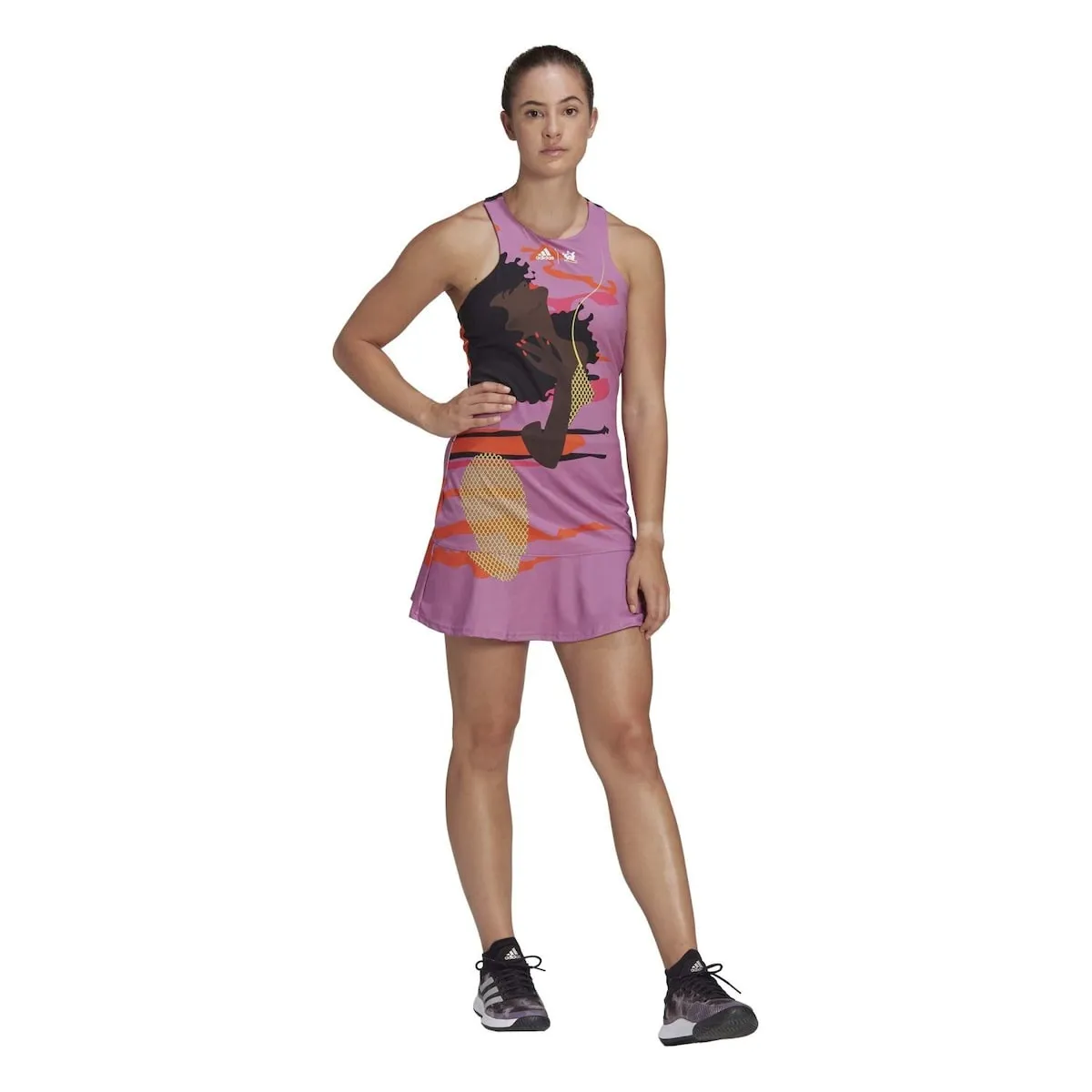 

Женское теннисное платье NY Y Adidas, цвет Rosa