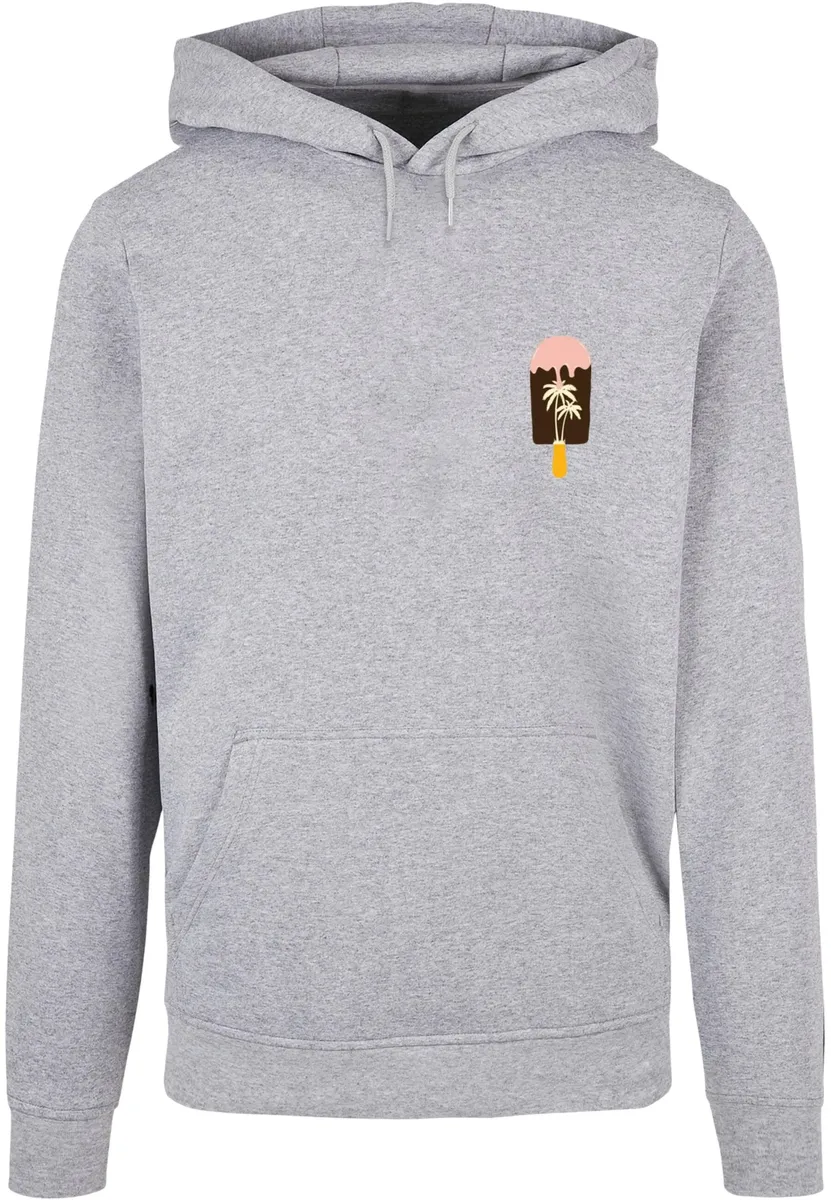 

Толстовка с капюшоном Merchcode " Merchcode Men's Summer - Icecream Basic Hoody", серый