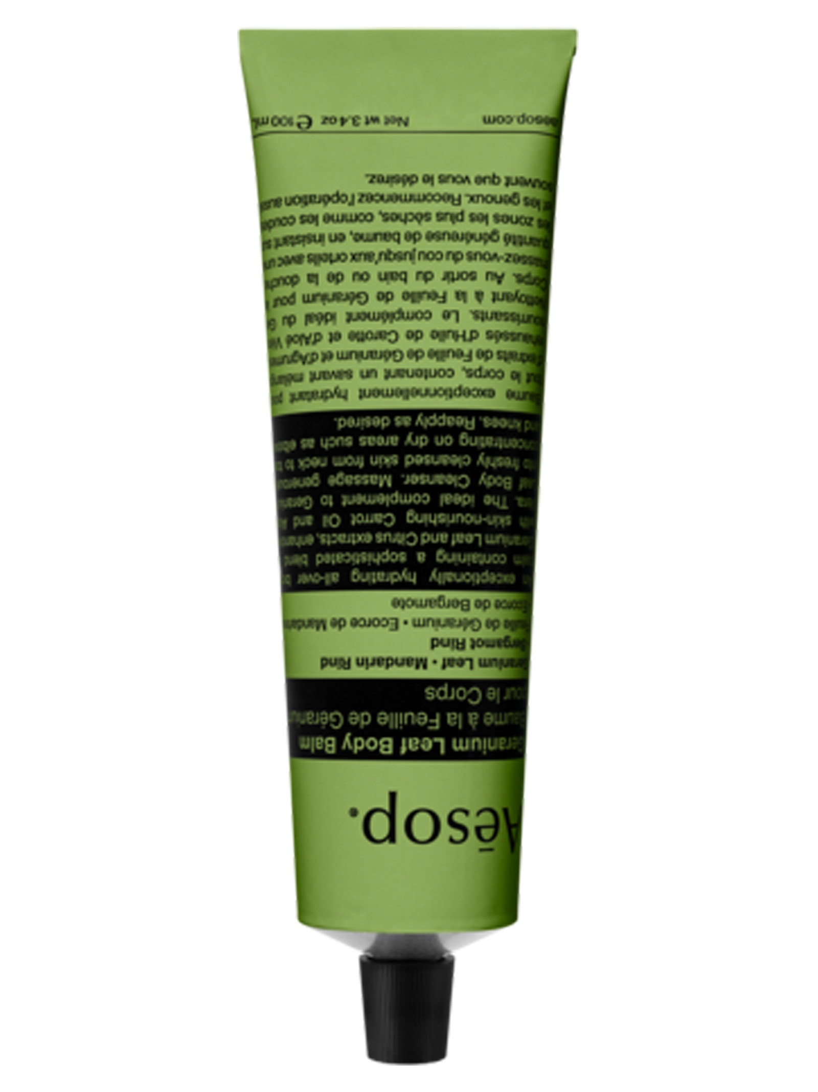 

Крем для тела с листом герани 100 мл Aesop, зеленый