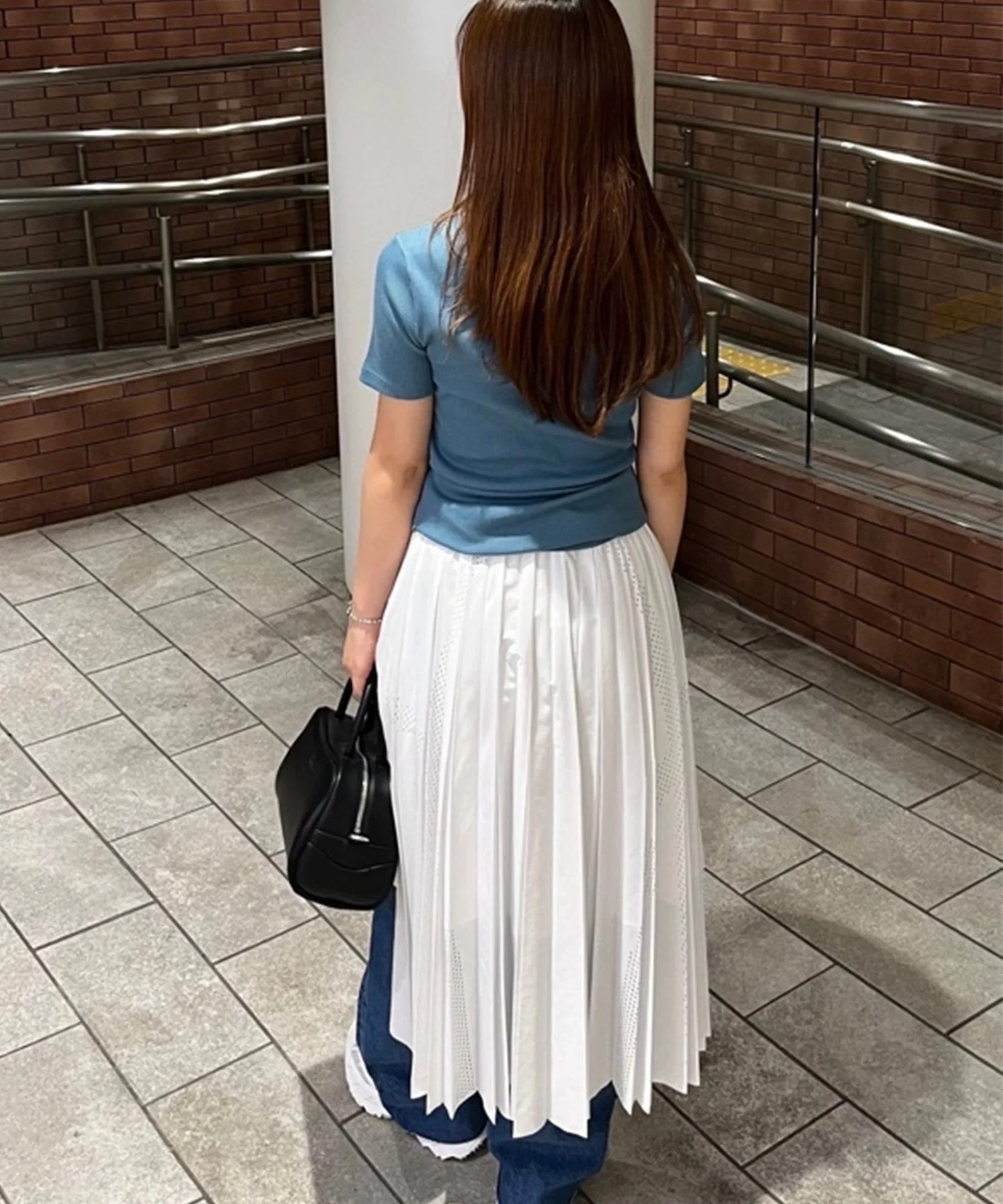 Поло-рубашка Oblegajuschaja Ribbed Knit — фото 4