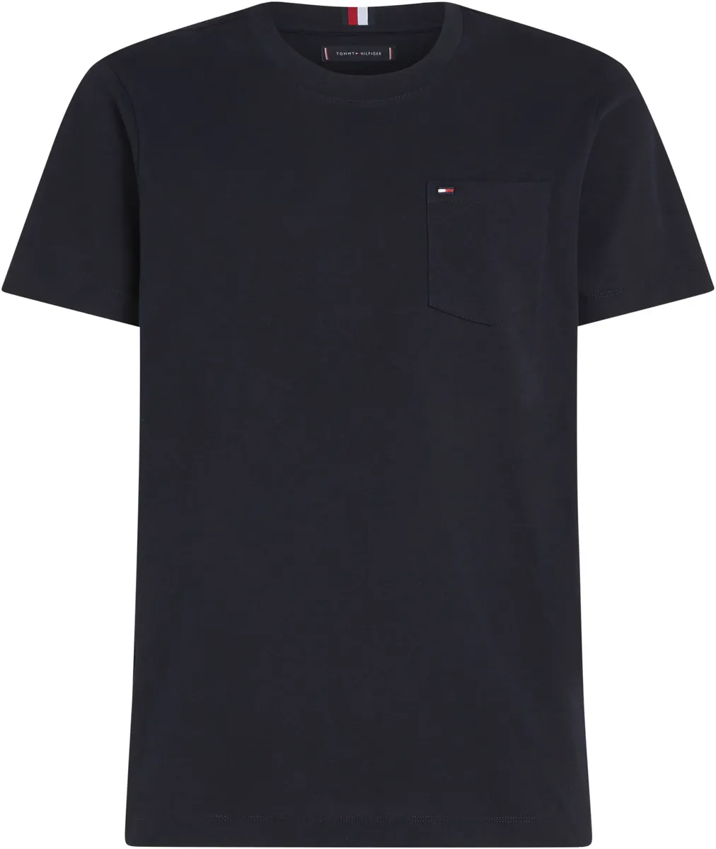 

Футболка Tommy Hilfiger Big & Tall "BT-POCKET TEE-B", большие размеры с нагрудным карманом, цвет Desert Sky