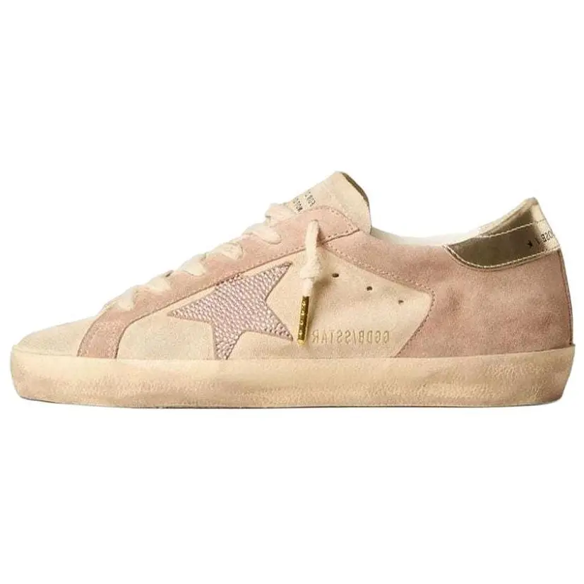 

Кроссовки Golden Goose Super-Star Skateboarding Shoes Women's Low-top Pink, розовый