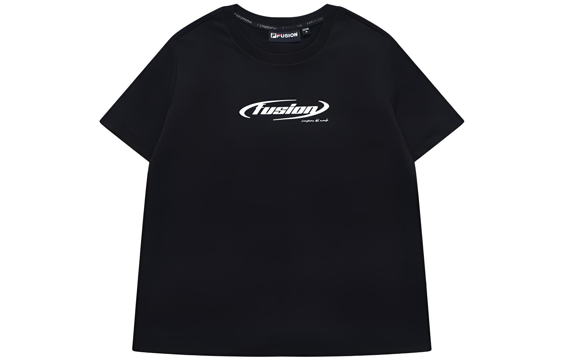 

Футболка классическая женская Jet Black FILA FUSION