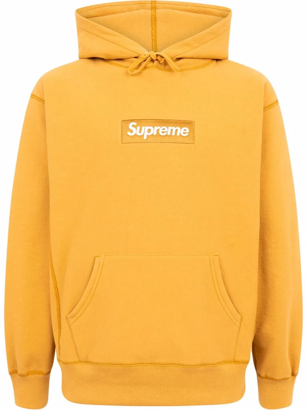 

Худи с логотипом Supreme, оранжевый