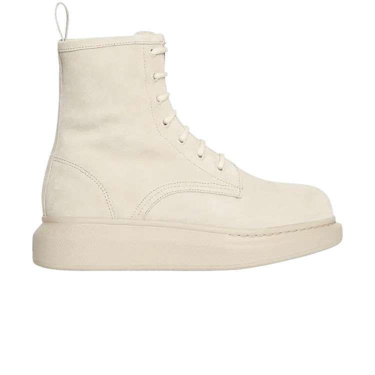 Ботинки Alexander McQueen Wmns Hybrid Lace Up Boot 'Beige', кремовый