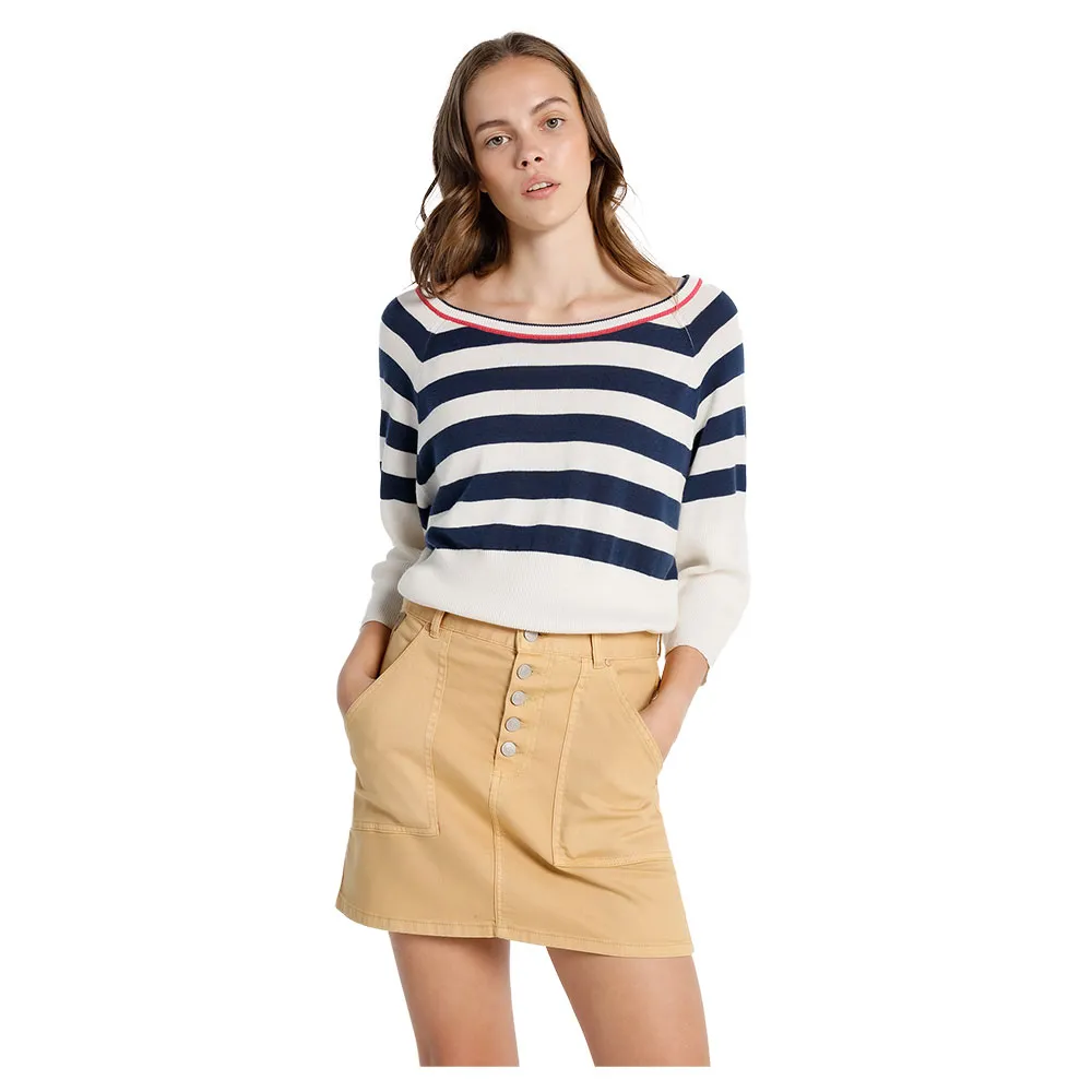 

Юбка Lois Jeans 6848 short skirt, коричневый