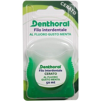 

Вощеная зубная нить 50М, Denthoral