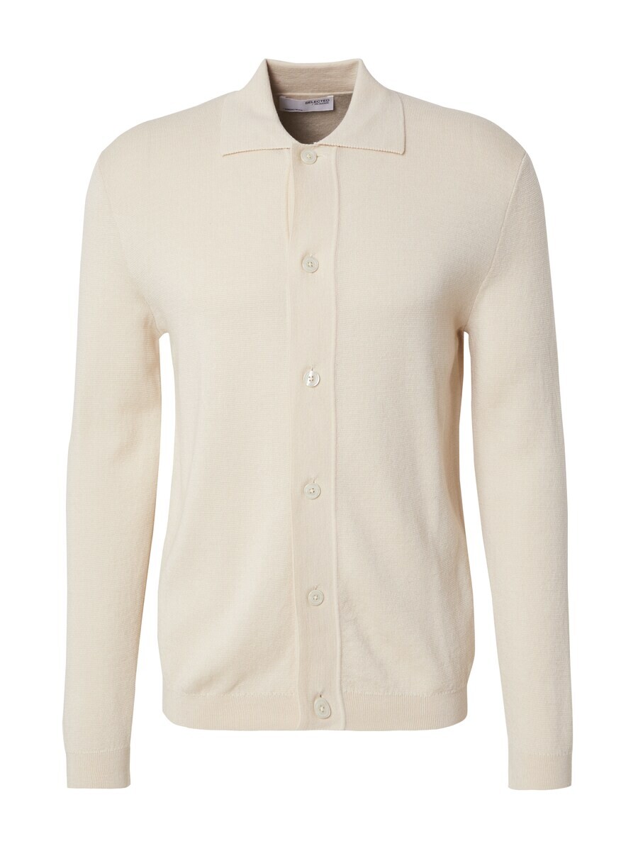 

Вязаный кардиган SELECTED HOMME Knit Cardigan SLHTRAY, бежевый