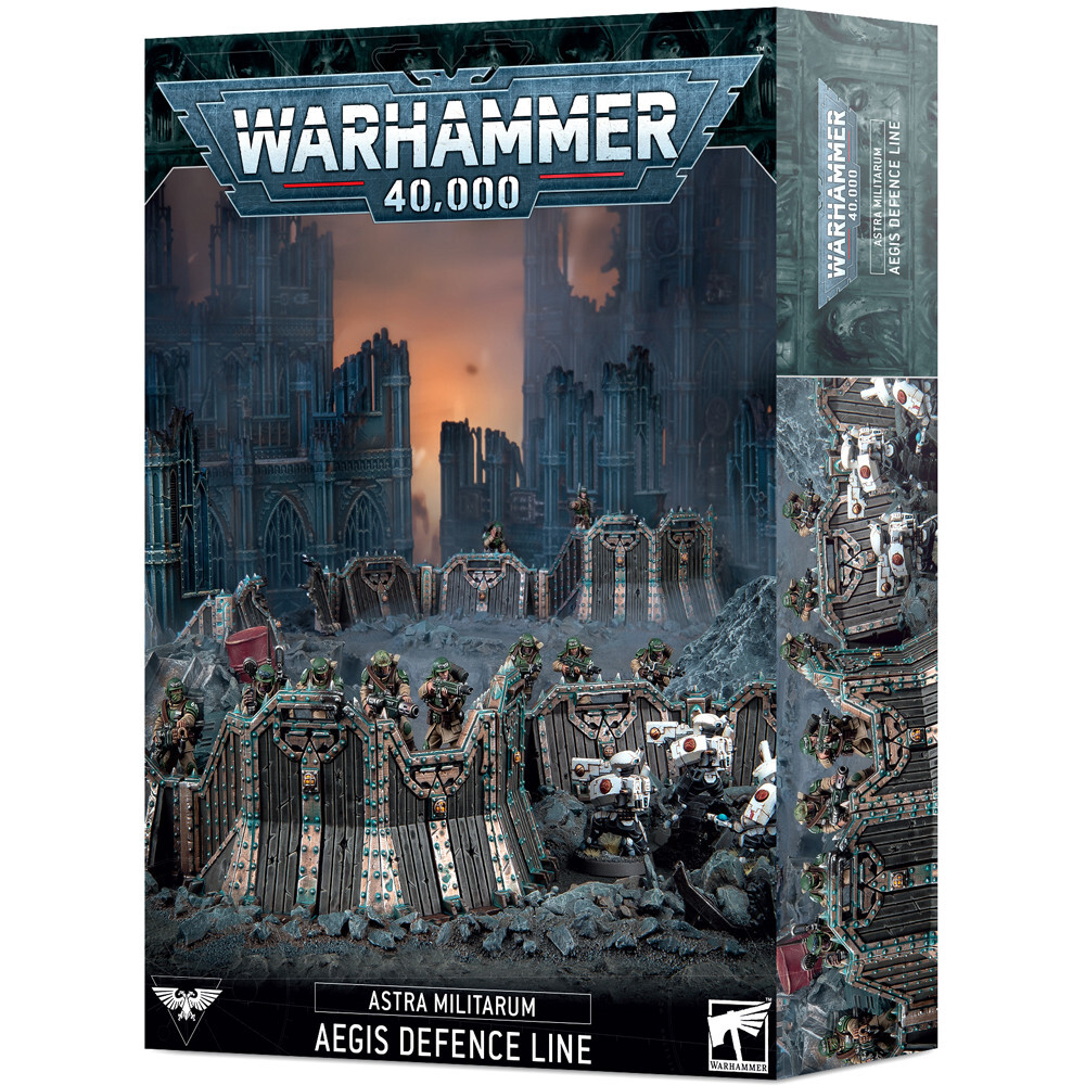 

Миниатюра Games Workshop Warhammer 40K: Astra Militarum - Aegis Defence Line