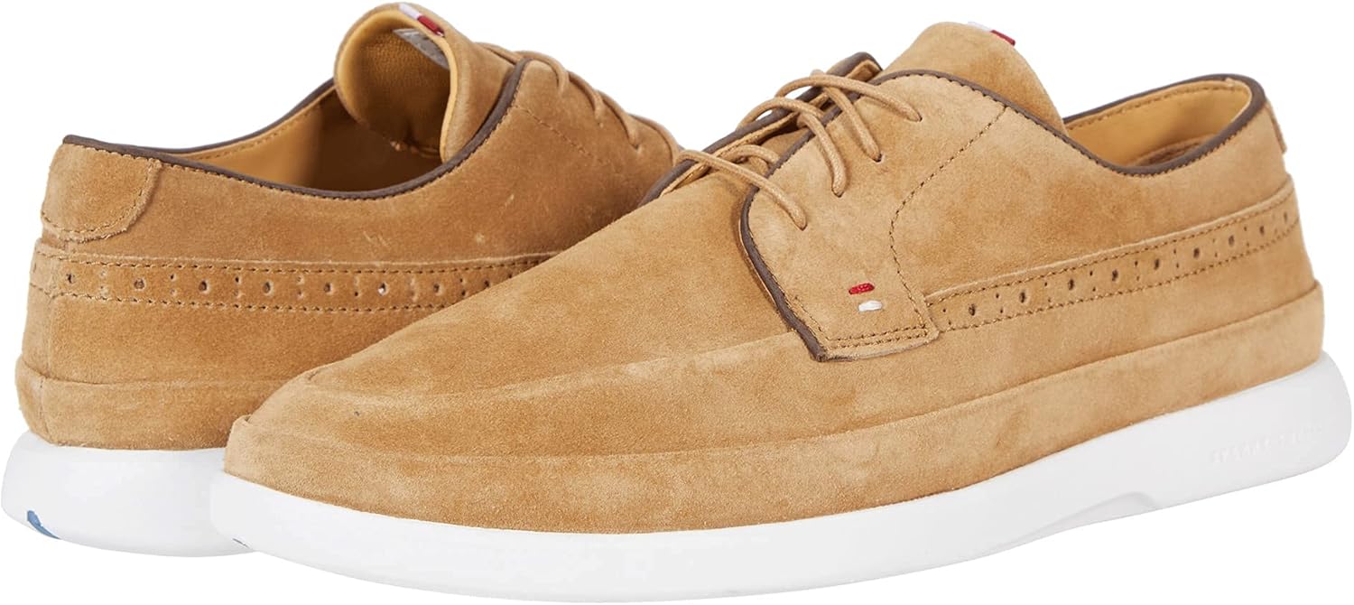 Мужские кожаные оксфорды Sperry Gold Plushwave Cabo с 4 отверстиями, светло-коричневый — фото 2