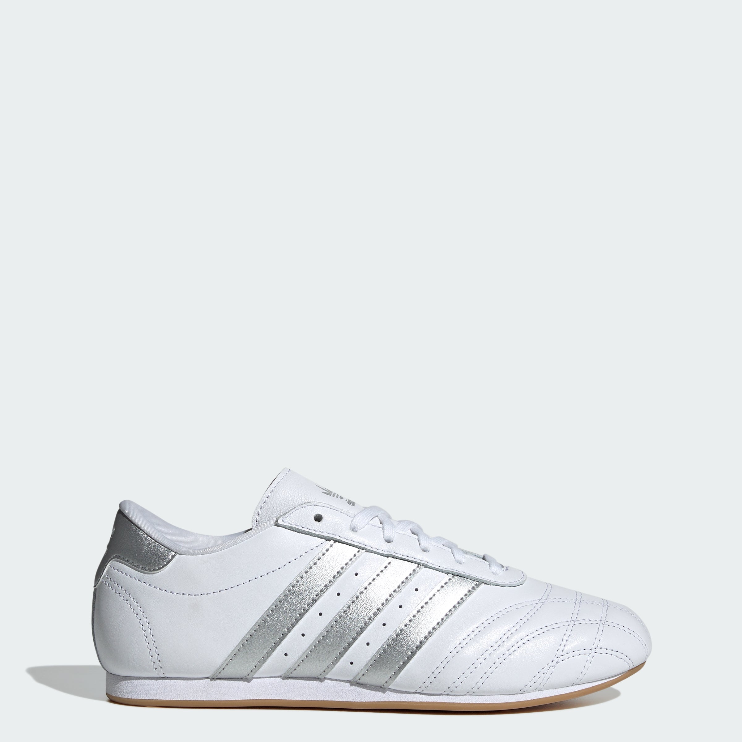 Женские кроссовки Adidas Adidas Taekwondo на шнурках, белый/металлик