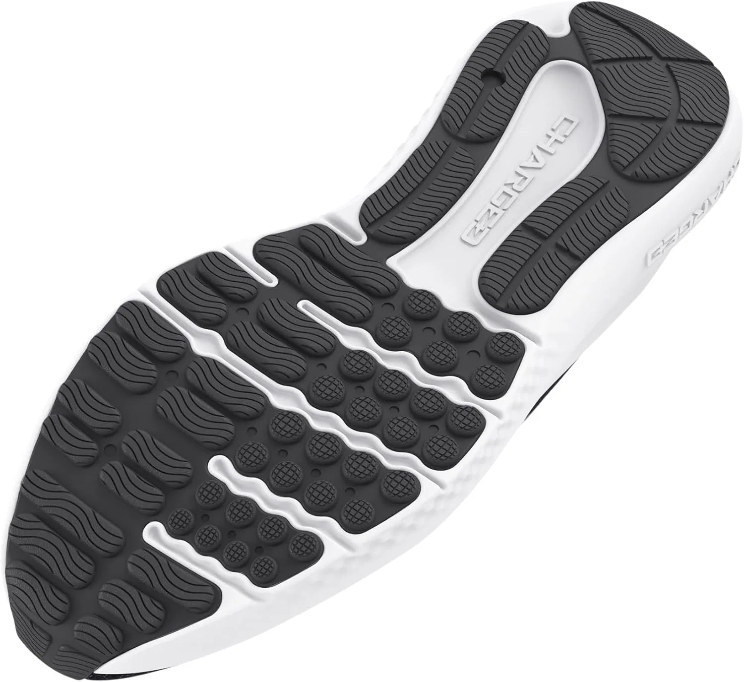 Мужские беговые кроссовки Under Armour UA Charged Surge 4, Black Anthracite White — фото 4