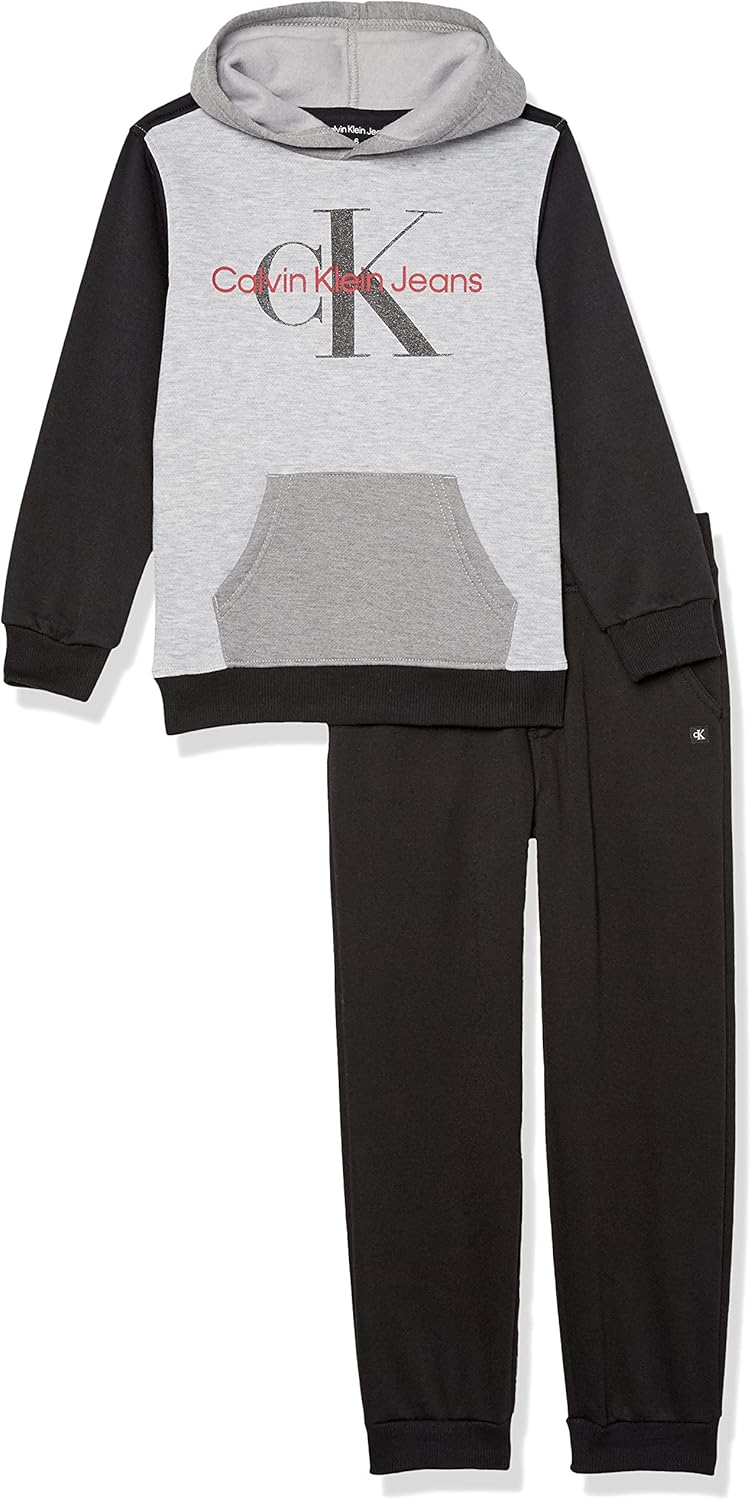 

Комплект из 2 шт. Calvin Klein Baby Boys, Dark Heather / Black