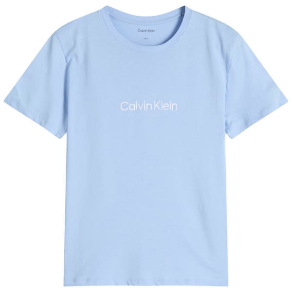 Пижамный комплект из хлопкового поплина Calvin Klein, Frozen Fjiord & Trail Stripe — фото 2