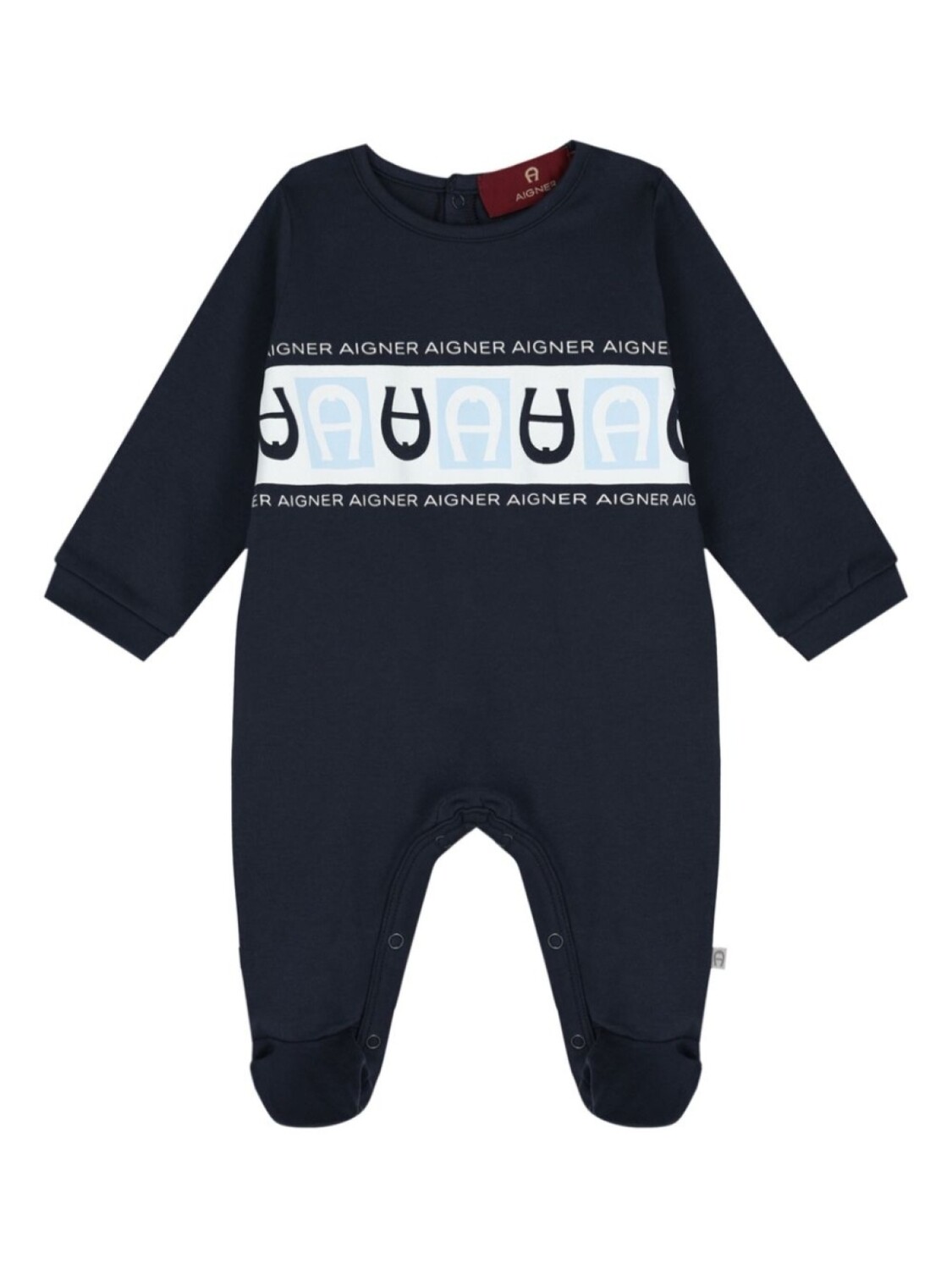 

Aigner Kids комбинезон с логотипом, синий