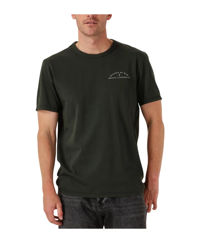 

Зеленая армейская футболка-поло QCC Butcher Of Blue, зеленый