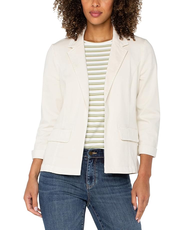 

Блейзер Liverpool Los Angeles Fitted Blazer Soft Touch Twill, цвет Bone