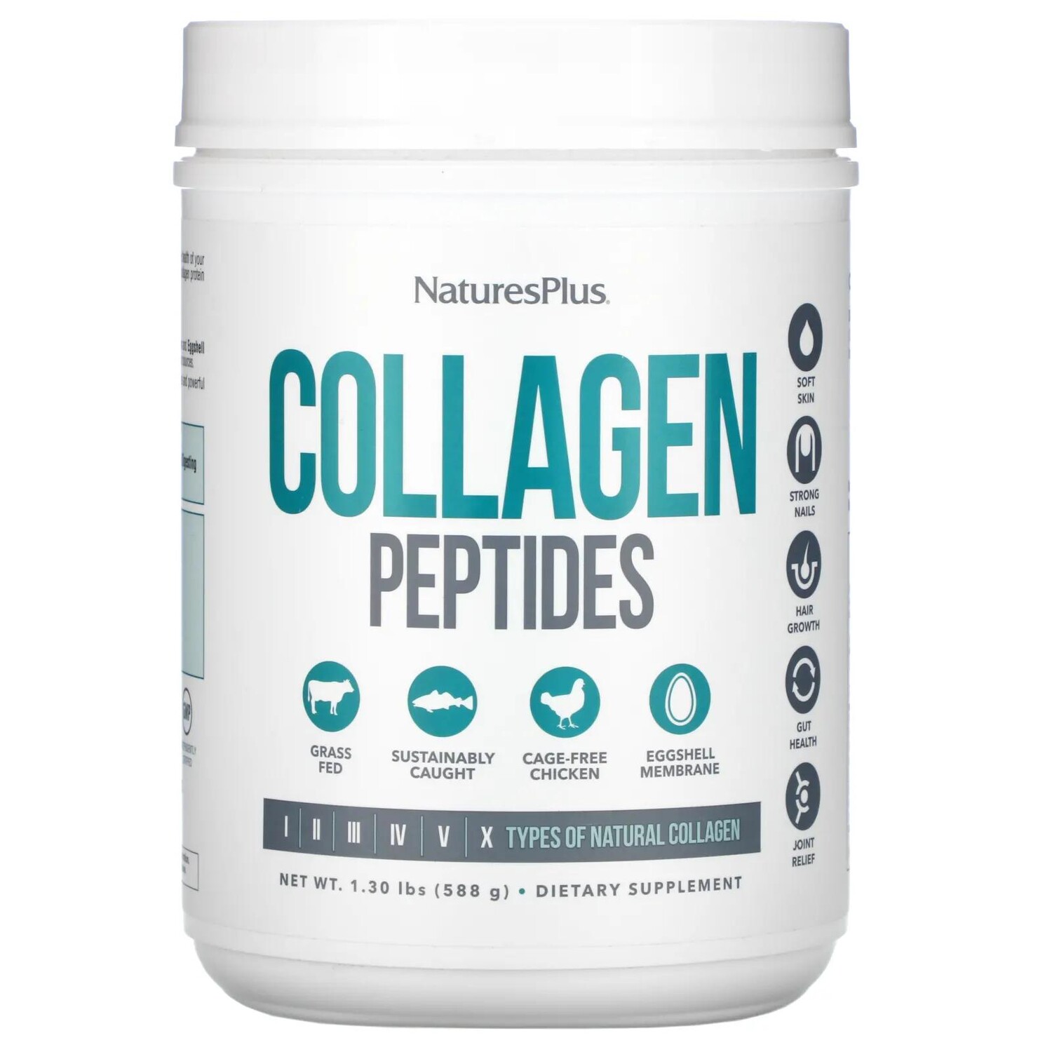 

Nature's Plus Collagen Peptides 1.30 lbs (588 g)