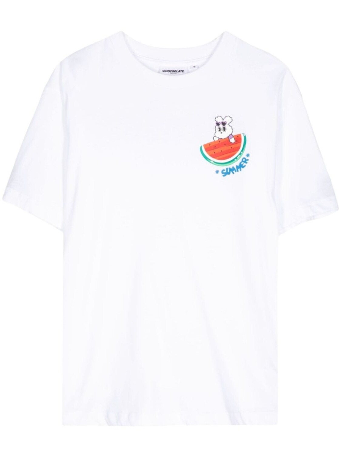 

CHOCOOLATE футболка Summer с круглым вырезом, белый