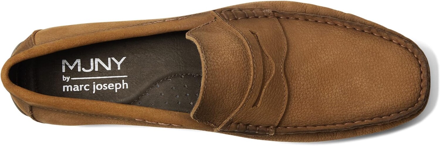 Лоферы Nebraska Marc Joseph New York, цвет Havana Nubuck Grainy — фото 2