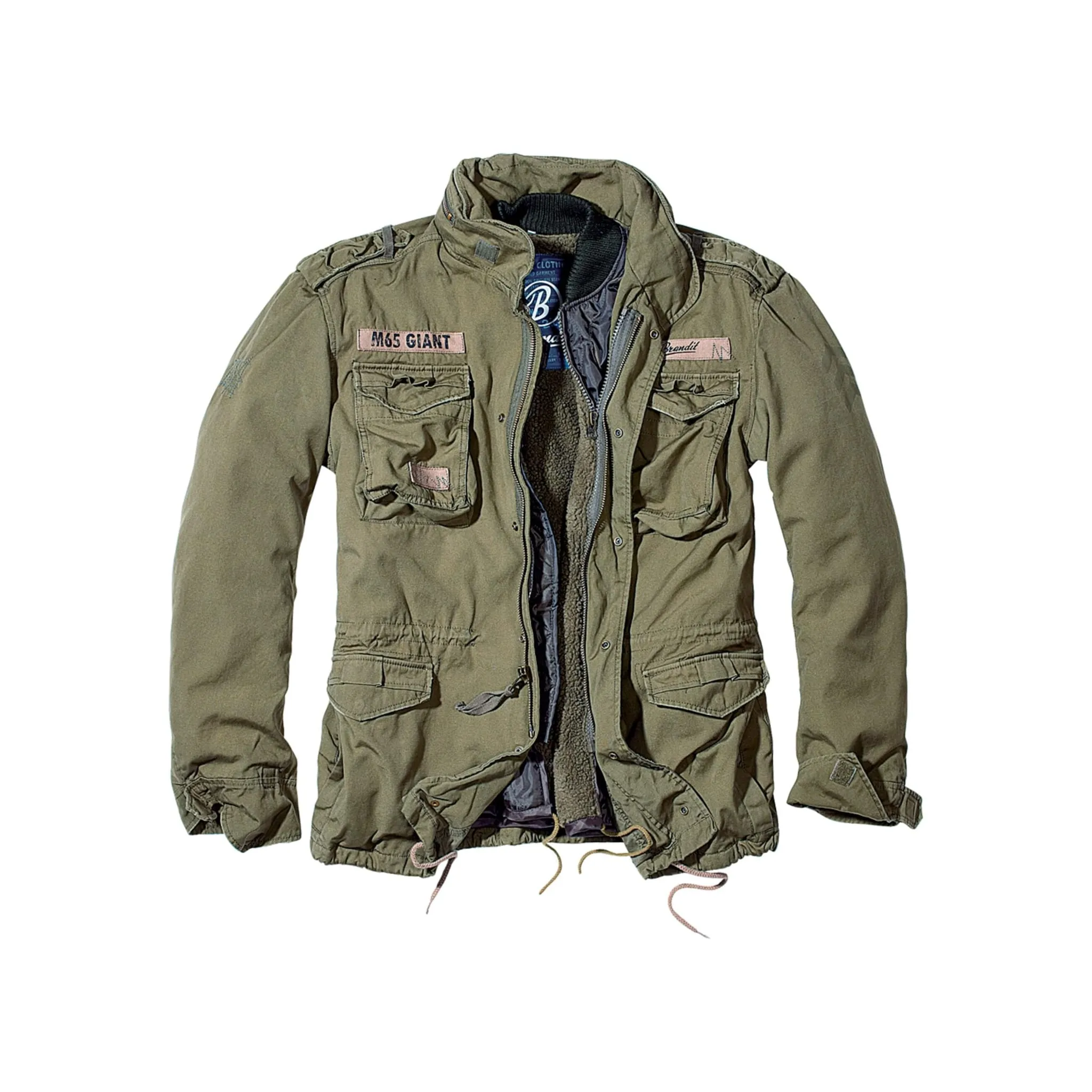 

Зимнее пальто Brandit " Brandit Men's M-65 Giant Jacket", оливковый