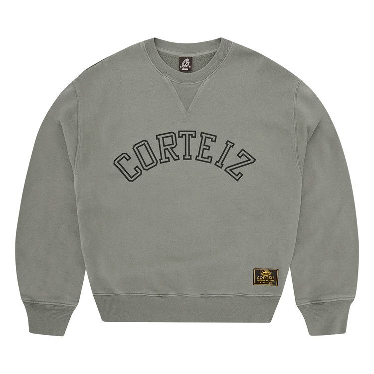 

Свитер Corteiz Guerillaz Arch Crewneck, Olive