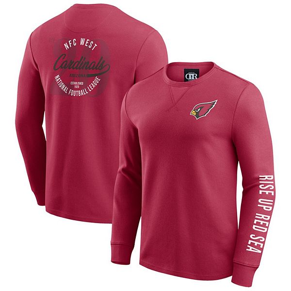 

Мужская красная футболка с длинным рукавом Arizona Cardinals Darius Rucker Collection By Fanatics