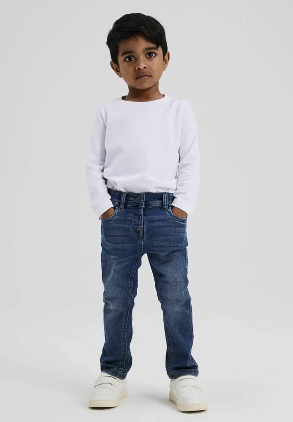 Nmmsilas noos зауженные джинсы Name It, Dark Blue Denim