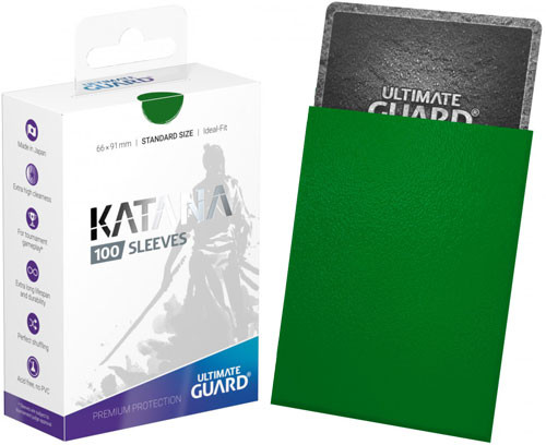 

Карточная игра Ultimate Guard Katana Sleeves: Green (100)