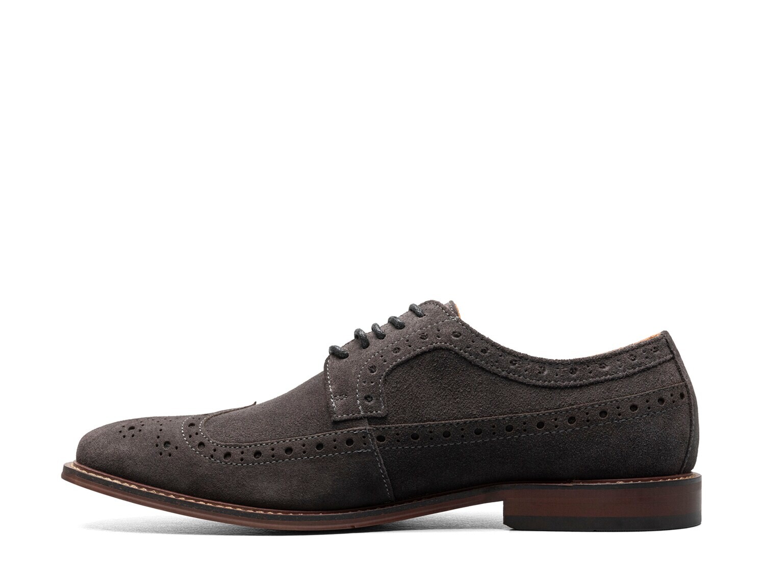 Туфли-оксфорды Stacy Adams Marligan Wingtip, серый — фото 3