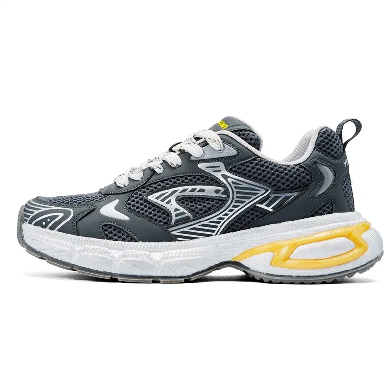 Кроссовки дышащие YEARCON Storm Cloud Gray/Bright Silver