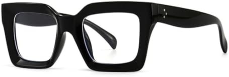 

Ретро-солнцезащитные очки «кошачий глаз» для женщин, модные сине-фиолетовые квадратные солнцезащитные очки для мужчин, защита от ультрафиолета UV400 MTZJH, Black Clear