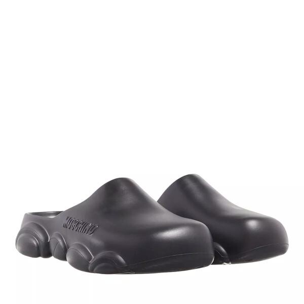 

Сандалии scarpad gummy gomma Moschino, черный