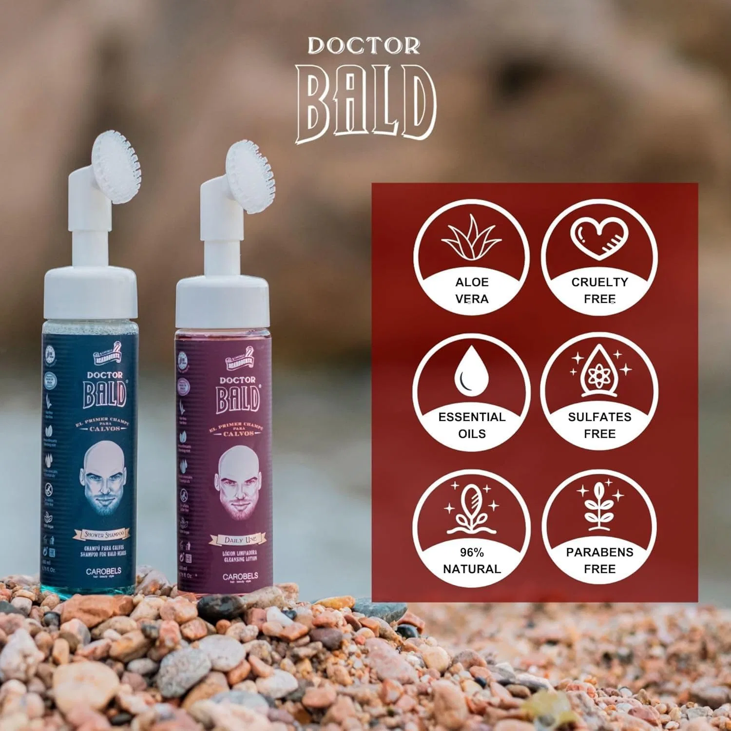 Набор Beardburys Doctor Bald Duo Pack для лысой кожи головы Dr. Bald — фото 3