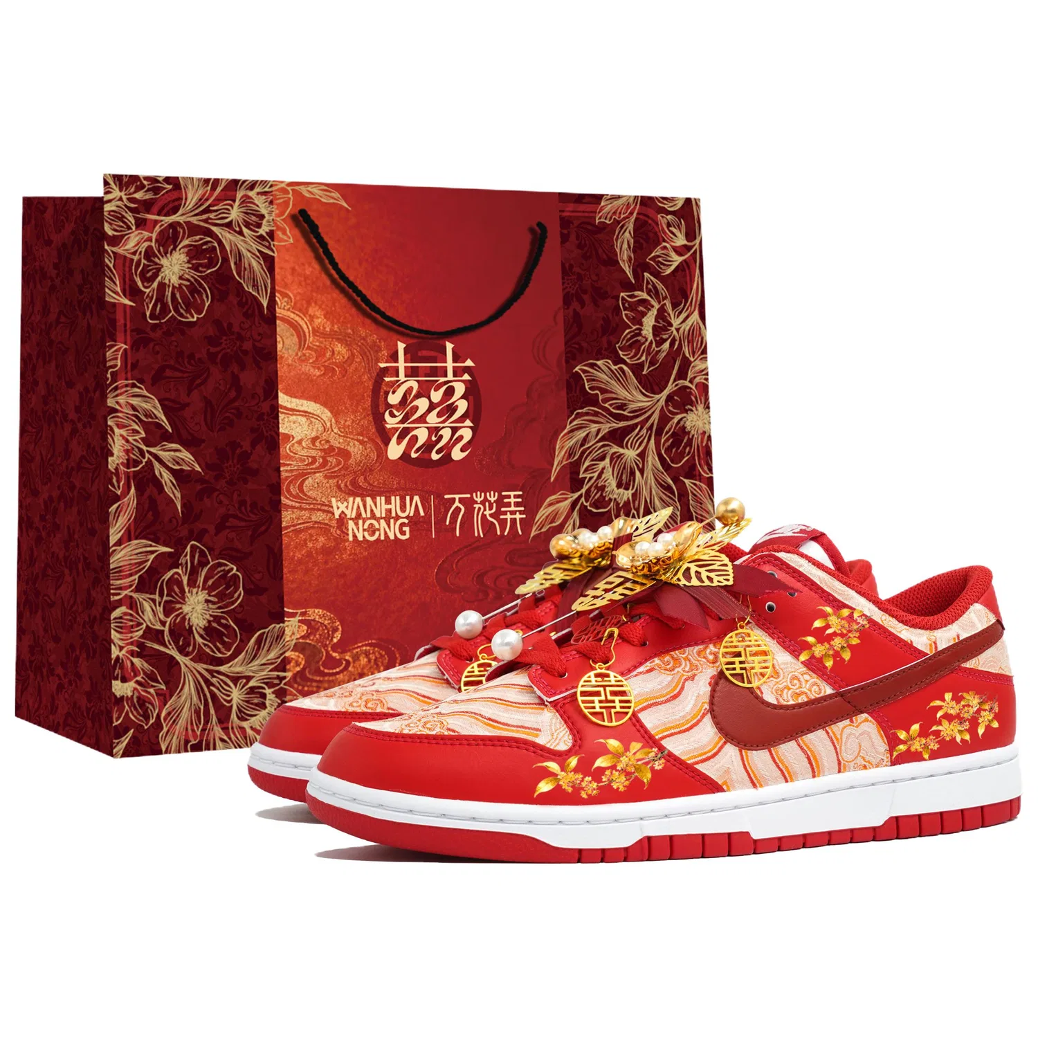 Кроссовки Nike Dunk Low Red