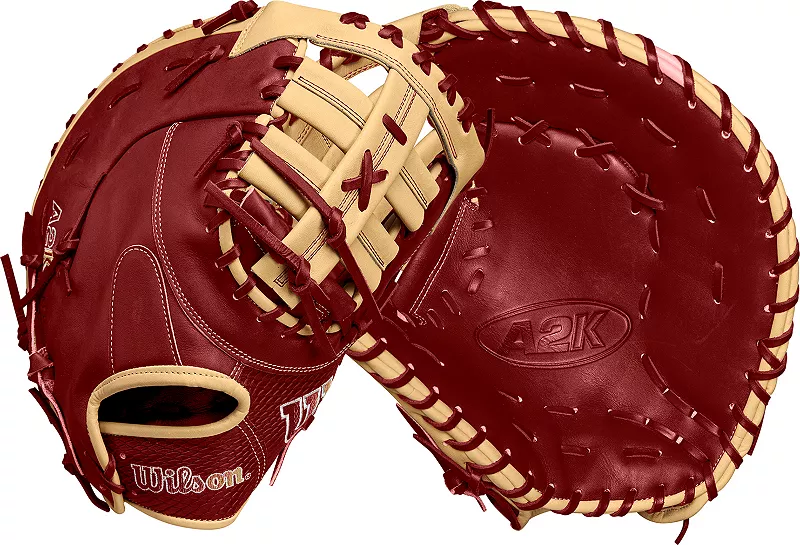 

Перчатки Wilson 12,5 дюймов 1679 A2K Series First Base, красный/коричневый