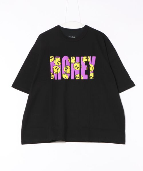 

Футболка, крой оверсайз, бренд Danke Schon, черный