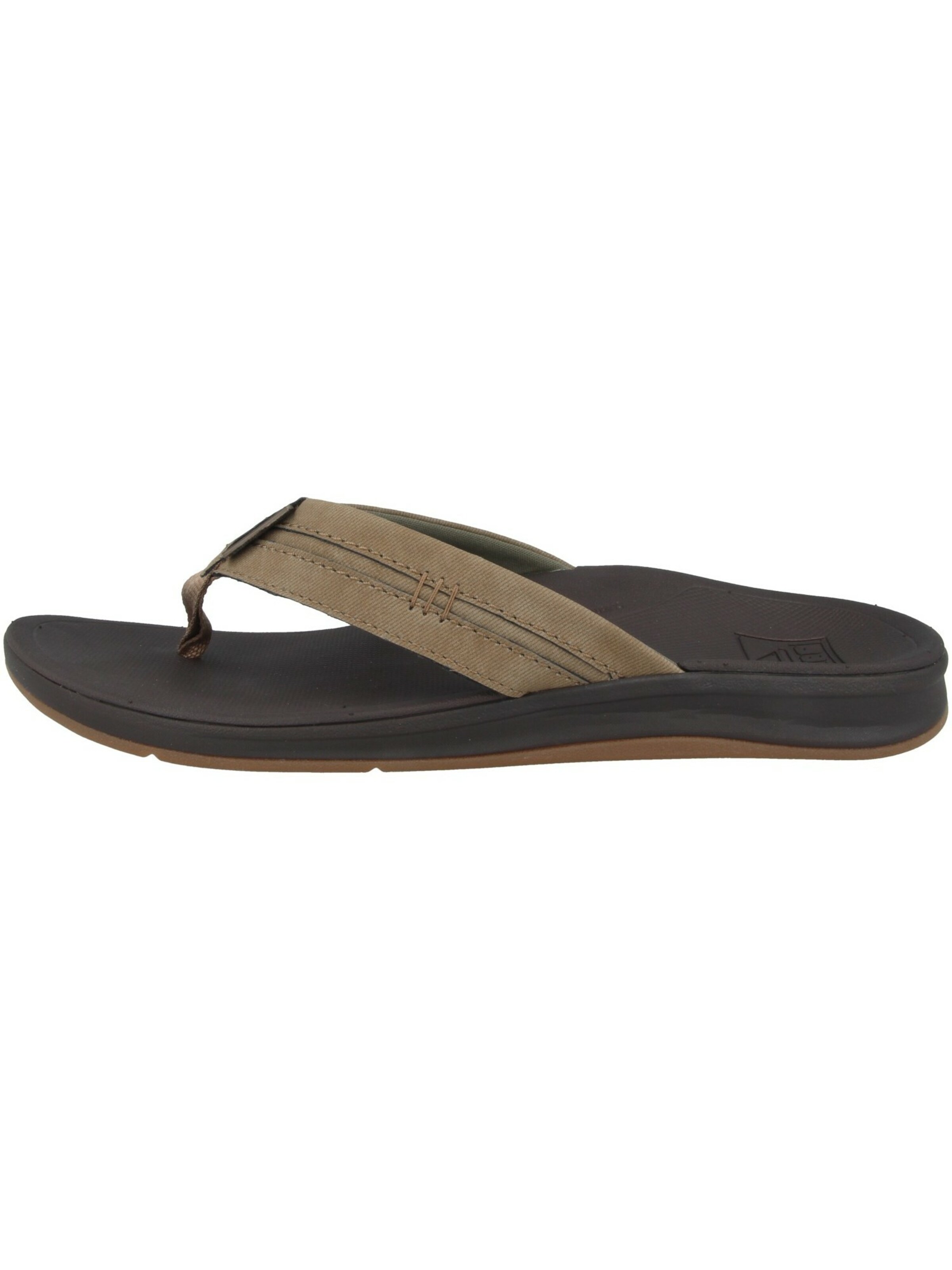 REEF Пляжные и бассейновые тапочки 'Ortho Bounce' в цвете Chocolate, Light Brown — фото 2