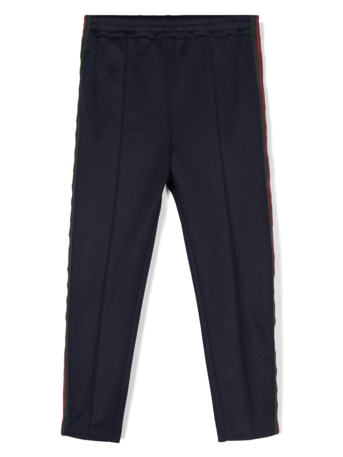 

Gucci Kids веб-деталь тэк брюки, синий