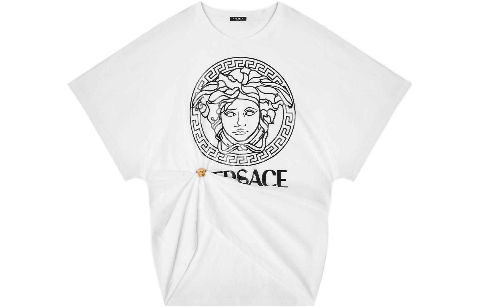 

Футболка женская белая VERSACE