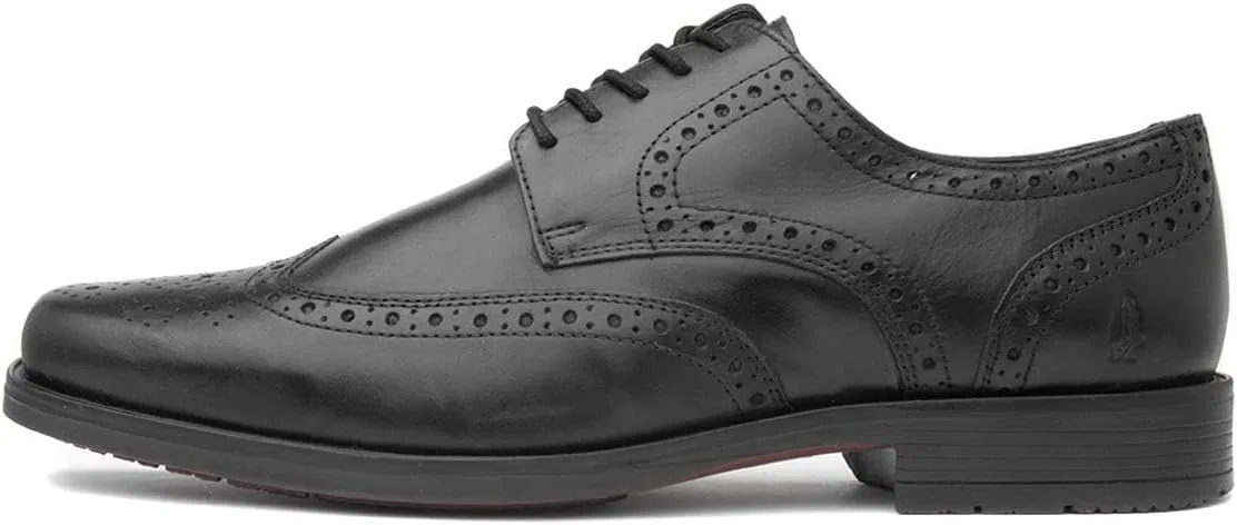 Мужские школьные туфли-броги Hush Puppies с ремешками, Black
